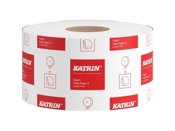 Wc-paperi Jumbo Katrin Basic 1-kertainen 265 m Natur,12 Rl/krt