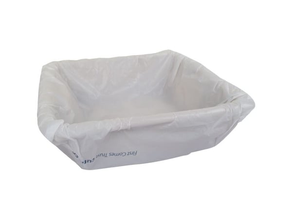 Vaskefad, Curas Hygiene Pulp, rektangulær, inkl. overtrækspose - (2 stk.)