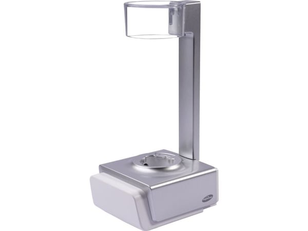 Dispenser, Hagleitner Showermaid, 7,8x9,5x18,6cm, stål, plast - (10 stk.)
