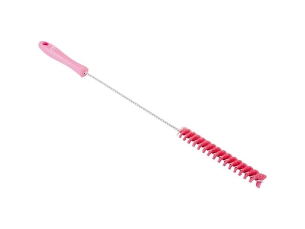 Rørrenser, Vikan, 50cm, Ø2cm, pink, polyester/PP/rustfrit stål - (15 stk.)