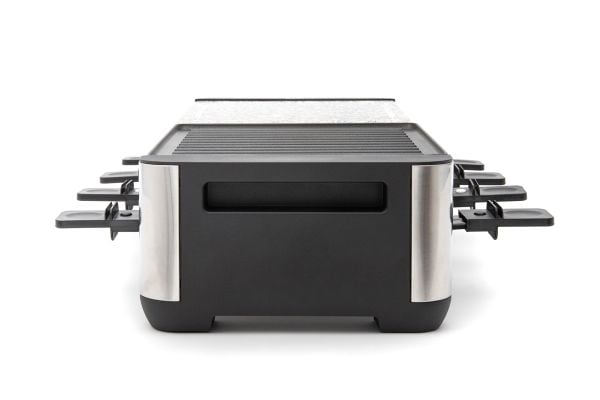 Fritel RSG 3280, 8 person(er), Sort, Rustfritt stål, Hvit, Aluminium/sten, 495 x 225 mm, Rotasjon, 1400 W
