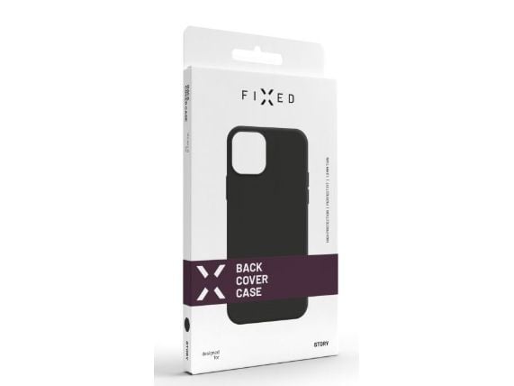 Fixed Story - Baksidedeksel for mobiltelefon - bløt gummi - svart - for Xiaomi POCO M6 Pro; Xiaomi Redmi Note 13 Pro