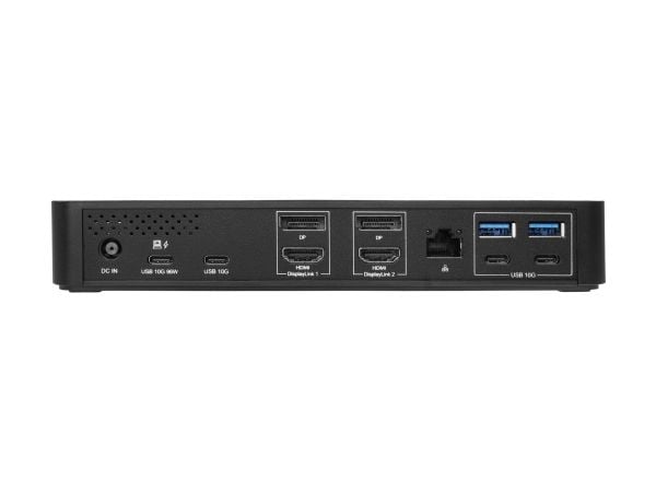 Conceptronic DONN31B, Koblet med ledninger (ikke trådløs), USB 3.2 Gen 2 (3.1 Gen 2) Type-C, 100 W, 3,5 mm, 10,100,1000,2500 Mbit/s, IEEE 802.3bz