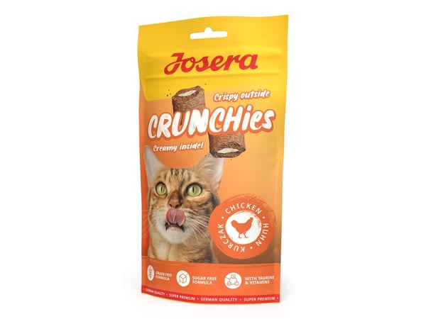 Josera Crunchies, Snacks, Katt, Voksen, Kylling, 60 g, Sukkerfri