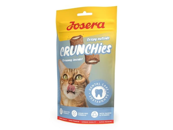 Josera Crunchies, Snacks, Katt, Voksen, 60 g, Sukkerfri