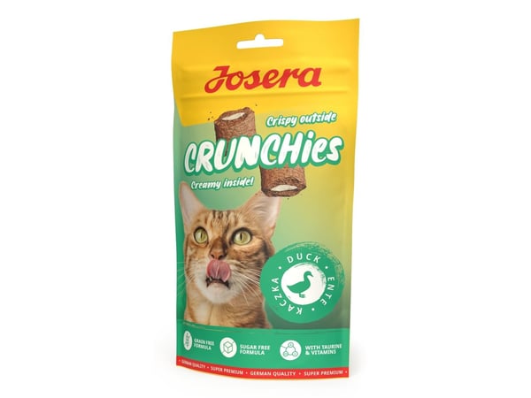 Josera Crunchies, Snacks, Katt, Voksen, And, 60 g, Sukkerfri