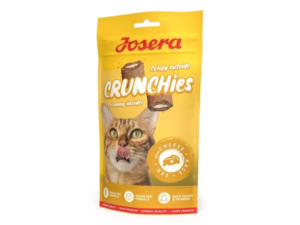 Josera Crunchies, Snacks, Katt, Vuxen, Ost, 60 g, Sockerfri