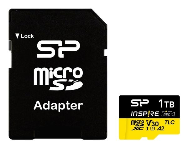 Silicon Power SP001TBSTXLA2V1NSP, 1 TB, MicroSDXC, klasse 10, 3D TLC NAND, 170 MB/s, 160 MB/s