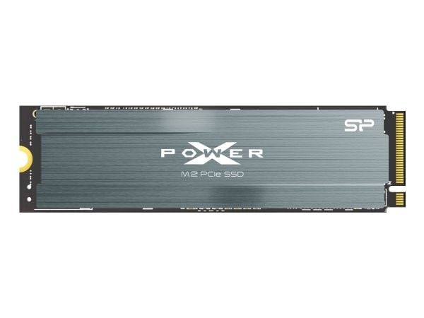 SILICON POWER Xpower US75 - SSD - 2 TB - intern - M.2 2280 - PCIe 4.0 x4 (NVMe) - integrert kjøle