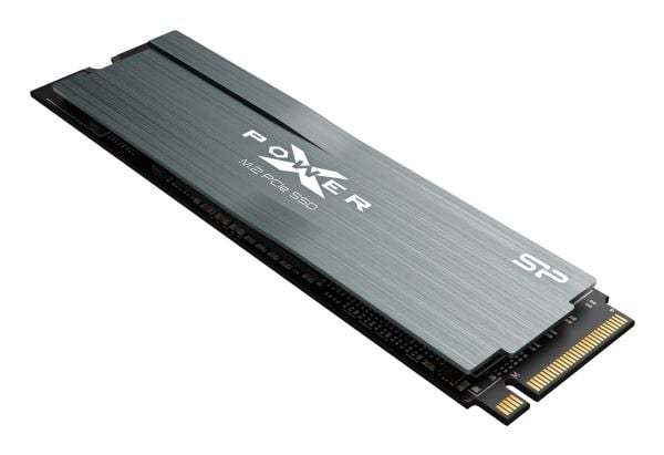 SILICON POWER Xpower US75 - SSD - 2 TB - intern - M.2 2280 - PCIe 4.0 x4 (NVMe) - integrert kjøle