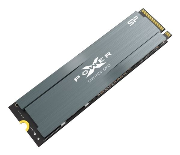 SILICON POWER Xpower US75 - SSD - 2 TB - intern - M.2 2280 - PCIe 4.0 x4 (NVMe) - integrert kjøle