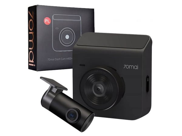70mai Dash Cam A400 + Rear Cam RC09 Set Gray