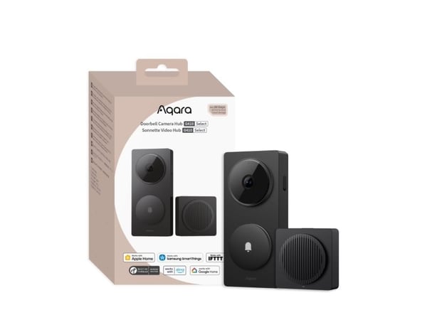 Aqara dørklokkekamera hub G410 Select - Svart