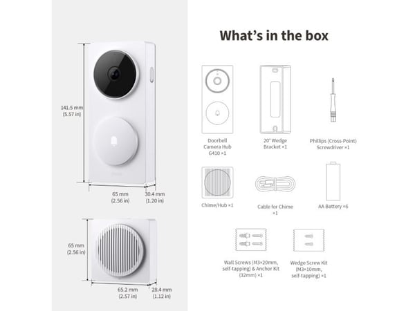 Aqara Doorbell Camera Hub G410 Select - vit