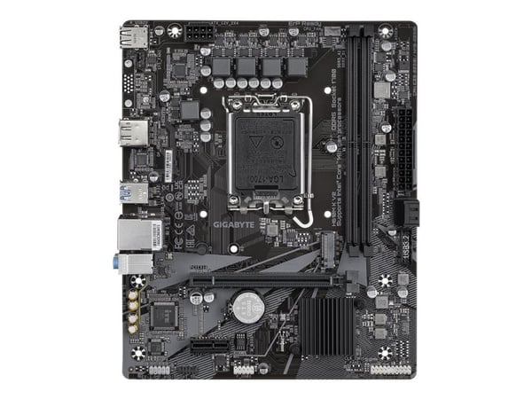 Gigabyte H610M K V2 - 1.0 - hovedkort - micro ATX - LGA1700-sokkel - H610 Chipset - USB 3.2 Gen 1 - Gigabit LAN - innbygd grafikk (CPU kreves) - HD...