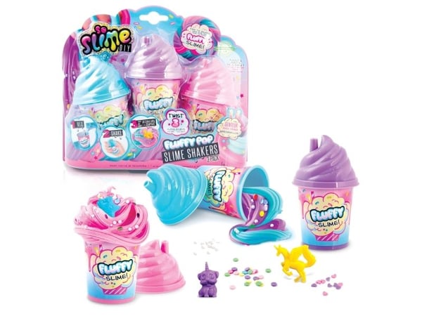 Så Slime Slime Shaker Fluffy 3-pak