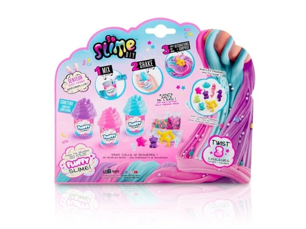 Så Slime Slime Shaker Fluffy 3-pak