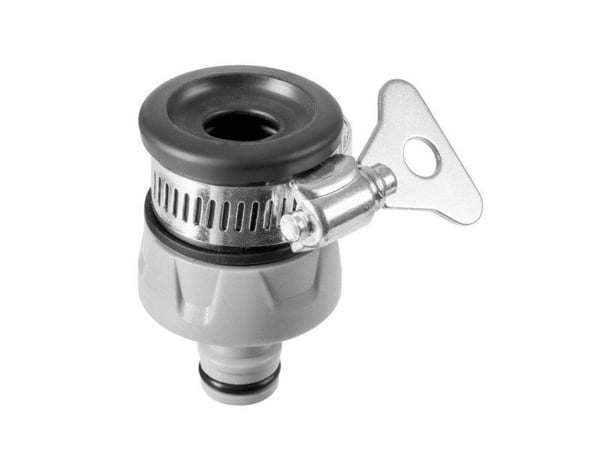 CELLFAST kobling til kran 1/2-3/4" med klemme, blister /CELLPRO