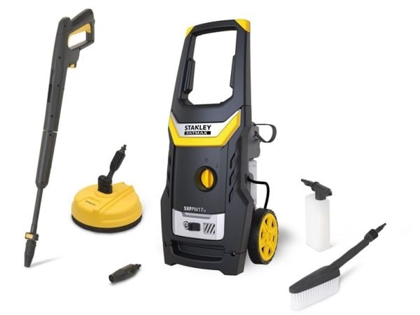 STANLEY-TRYKKVASK 1700W 130bar.  TERASSERENSER