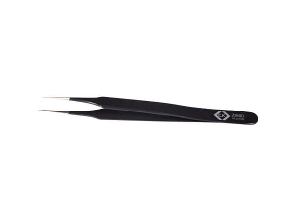 C.K. T2388D ESD-pinsett 4A SA-ESD spiss fin 110 mm