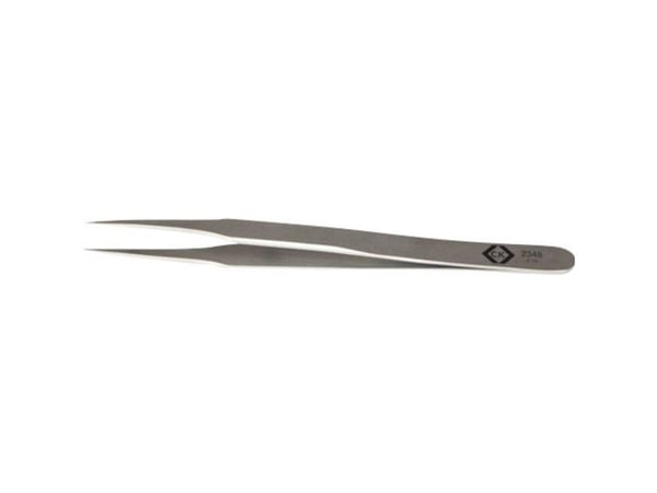C.K. T2348 presisjons-tweezere 2 SA spiss, flat, fin 120 mm
