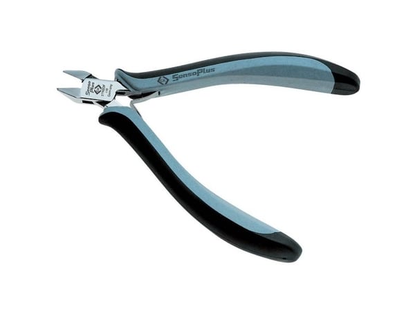 C.K Tools SensoPlus, Diagonaltang, Stål, Svart, Blå, 110 mm