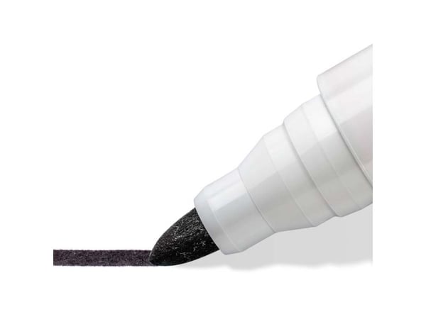 Taulumerkit, Staedtler, 351 pyöreä, musta, 351-9 WP4, 5 kpl laatikko - (5 kpl)