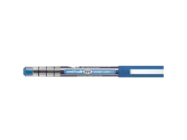 Rollerpen, Uniball Ocean care, 150, blå - (12 stk.)