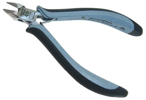 C.K Tools T3787DF 115, Svart, Blå, Rustfritt stål, Svart, Blå, Rustfritt stål, 125 mm