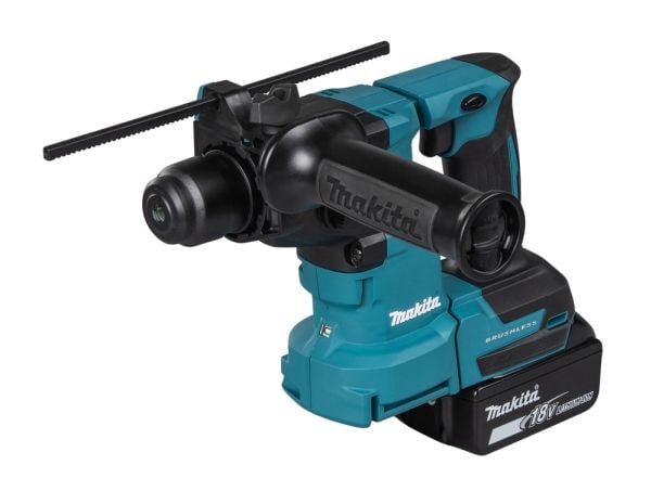 Makita DHR183RTWJ - Kombihammare 18 V 5,0 Ah Li-Ion 500 W inkl. 2:a batteri, inkl. laddare, inkl. väska (DHR183RTWJ)