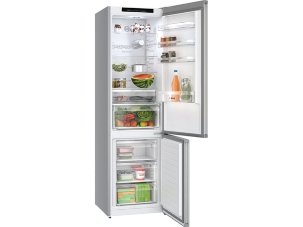 Bosch Serie | 4 KGN392LAG - Kjøleskap/fryser - bunnfryser - bredde: 60 cm - dybde: 66.5 cm - høyde: 203 cm - 363 liter - Klasse A - metalletterligning