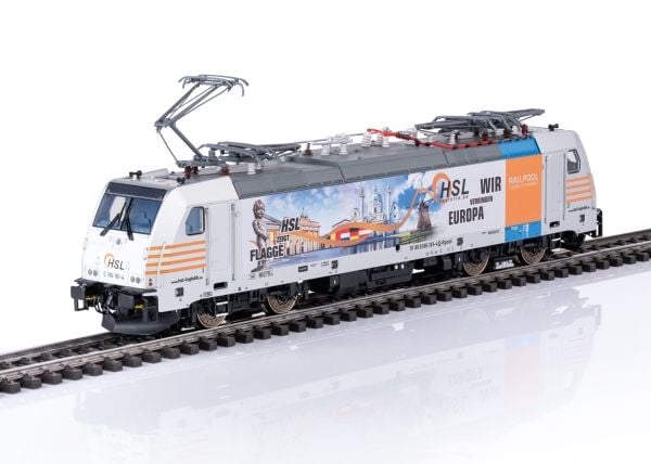 Märklin 38803, Togmodell, Montert på forhånd, HO (1:87), Baureihe 186, Alle kjønn, Stål
