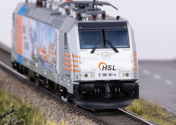 Märklin 38803, Togmodell, Montert på forhånd, HO (1:87), Baureihe 186, Alle kjønn, Stål
