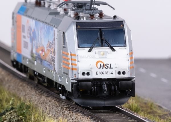 Märklin 38803, Togmodell, Montert på forhånd, HO (1:87), Baureihe 186, Alle kjønn, Stål