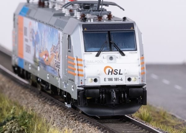 Märklin 38803, Togmodell, Montert på forhånd, HO (1:87), Baureihe 186, Alle kjønn, Stål