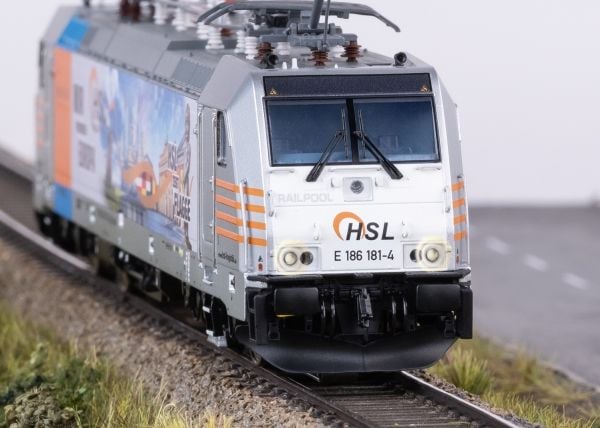 Märklin 38803, Togmodell, Montert på forhånd, HO (1:87), Baureihe 186, Alle kjønn, Stål