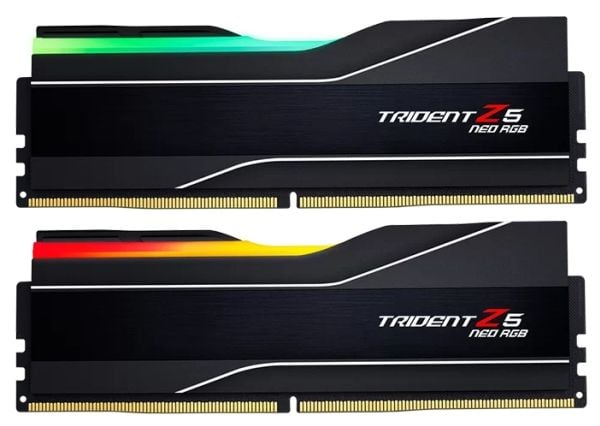 G.Skill Trident Z5 Neo RGB F5-6000J3444F64GX2-TZ5NR, 128 GB, 2 x 64 GB, DDR5, 6000 MHz, 288-pin DIMM