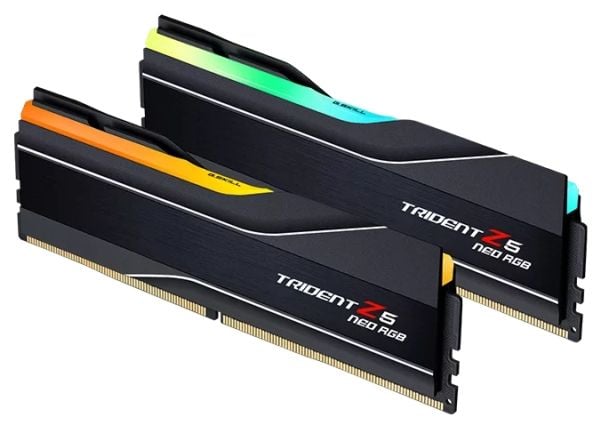 G.Skill Trident Z5 Neo RGB F5-6000J3444F64GX2-TZ5NR, 128 GB, 2 x 64 GB, DDR5, 6000 MHz, 288-pin DIMM