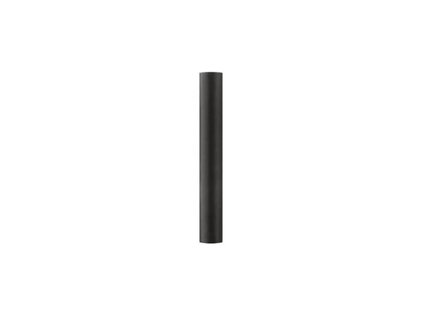 Svart satinrulle, 0,36 x 9 m