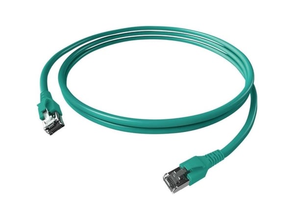 EasyLan FlexBoot Cat.6A patchkabel S/FTP turkos 5 m