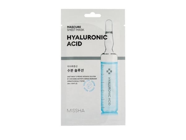 MISSHA Mascure sheet mask med hyaluronsyra 28 ml