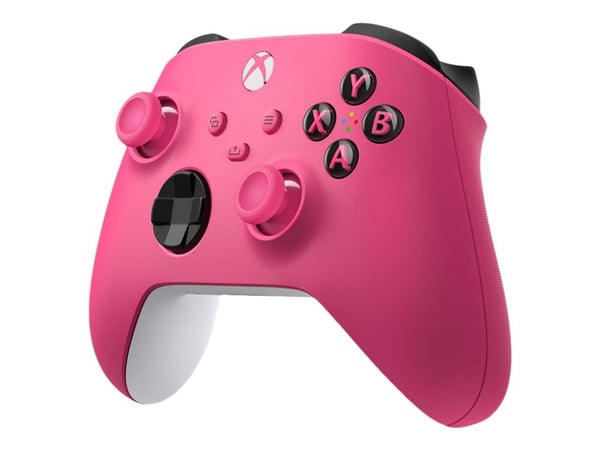 Microsoft Xbox Wireless Controller - Spelkontroll - trådlös - Bluetooth - deep pink - för Microsoft Xbox Series X, Microsoft Xbox Series S, PC, And...