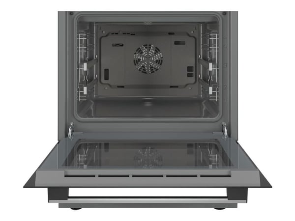 Bosch Serie | 4 HKR39C250 - Komfyr - frittstående - bredde: 60 cm - dybde: 60 cm - høyde: 85 cm - med selvrens - rustfritt stål