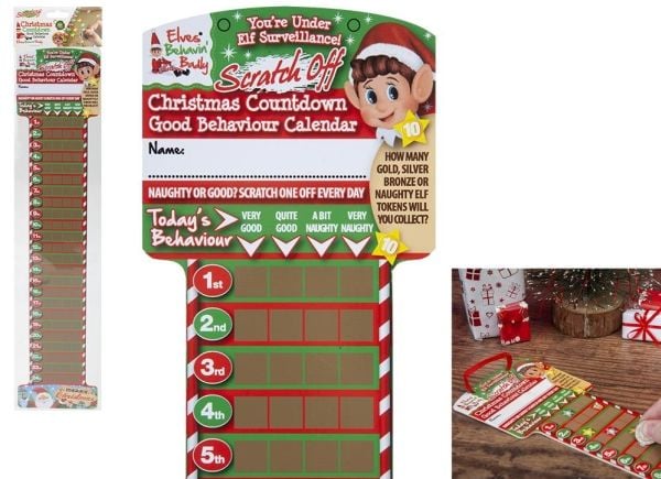 Scratch Off nedtellingskalender