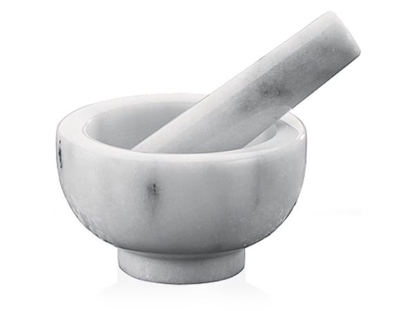 Küchenprofi Mörser Marmor, Grå, Marmor, Morter og pistill, 11 cm, 70 mm, 1 stykker
