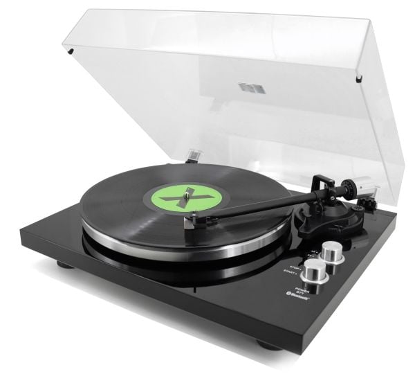 SOUNDMASTER PL790SW GRAMOFON med BT og INBUILT PHONO/LINE OUT CONTROLLER