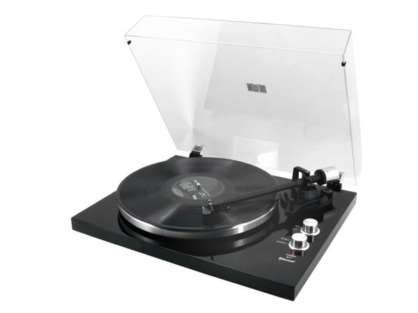 SOUNDMASTER PL790SW GRAMOFON med BT og INBUILT PHONO/LINE OUT CONTROLLER