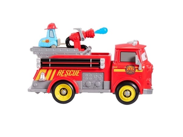 Disney Pixar Cars Disney and Pixar Cars Radiator Springs Race & Rescue Fire Fighting Red & Guido ja tarvikkeita, Paloauto, 3 vuosi/vuosia, Muovi, M...