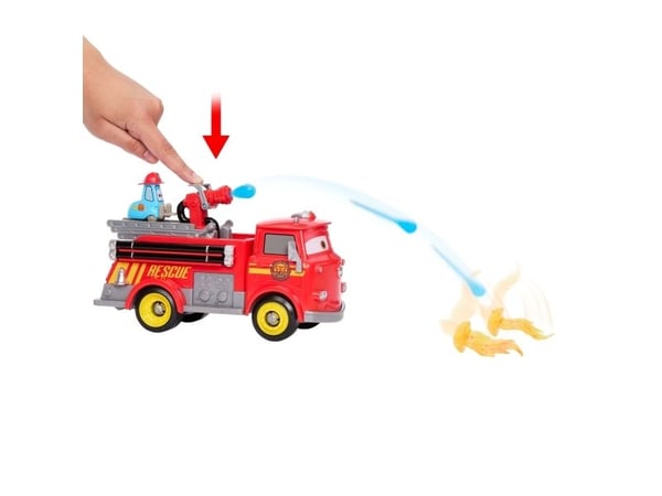 Disney Pixar Cars Disney and Pixar Cars Radiator Springs Race & Rescue Fire Fighting Red & Guido ja tarvikkeita, Paloauto, 3 vuosi/vuosia, Muovi, M...