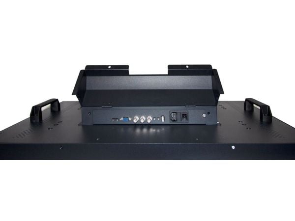 Ernitec - LED-skjerm - 22" - 1920 x 1080 Full HD (1080p) - 350 cd/m² - 1000:1 - 5 ms - HDMI, VGA, 2xBNC (composite) - høyttalere - svart